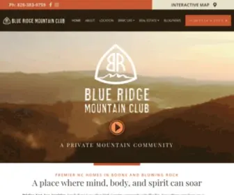 Blueridgemountainclub.com(Blue Ridge Mountain Club) Screenshot