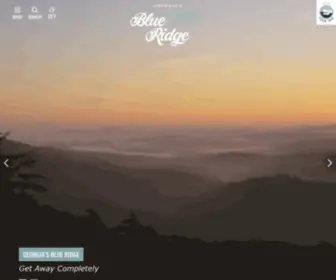 Blueridgemountains.com(Georgia's Blue Ridge Experience) Screenshot