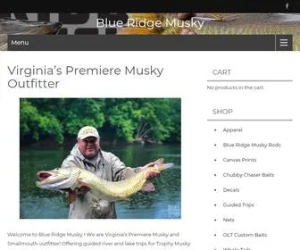 Blueridgemusky.com(Blue Ridge Musky) Screenshot