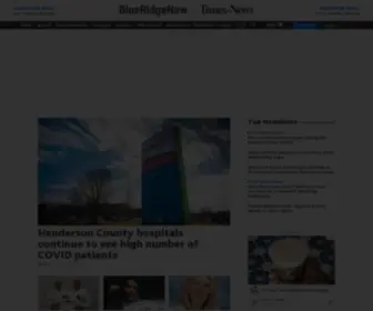 Blueridgenow.com(Hendersonville NC news) Screenshot