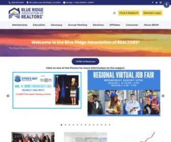 Blueridgerealtors.com(The Voice of Real Estate since 1961) Screenshot