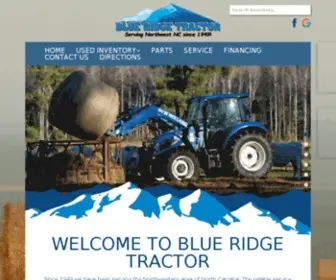 Blueridgetrac.com(Blue Ridge Tractor) Screenshot