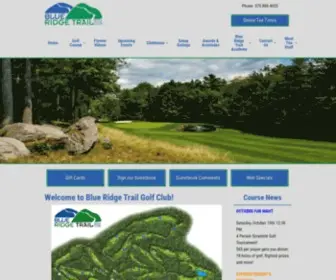 Blueridgetrail.com(Blue Ridge Trail Golf Club) Screenshot
