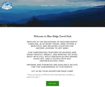 Blueridgetravelpark.com(Blue Ridge Travel Park) Screenshot