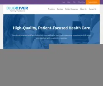 Blueriverfamilymedicine.com(Blue River Family Medicine) Screenshot