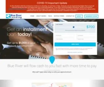 Blueriverlending.com(Blueriverlending) Screenshot