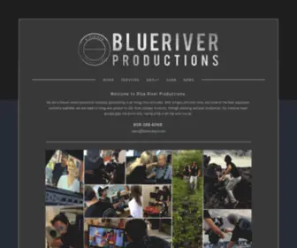 Blueriverpro.com(Blue River Productions) Screenshot