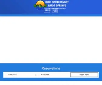 Blueriverresort.com(The Best Costa Rica Resorts & Hot Springs Hotels) Screenshot