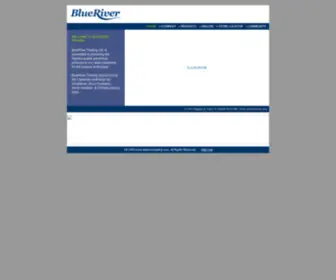 Bluerivertrading.com(E-commerce Home Page 1) Screenshot