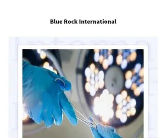 Bluerockinternational.com(BlueRock International) Screenshot