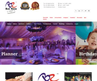 Bluerocks.in(Event Management Companies in Gwalior) Screenshot