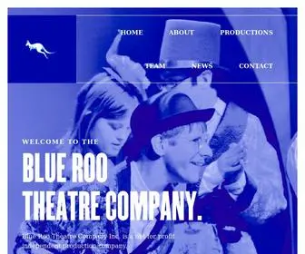 Bluerootheatre.org.au(Blue Roo Theatre Company) Screenshot