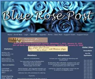 Bluerosepost.com(Get Paid to Surf) Screenshot