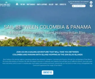 Bluesailing.net(Sail the San Blas Islands To Panama & Colombia) Screenshot