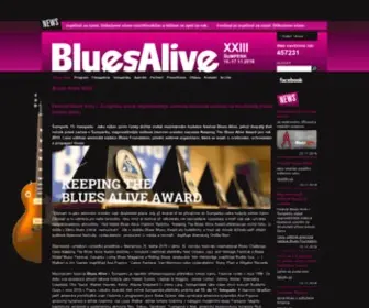 Bluesalive.cz(Šumperk) Screenshot