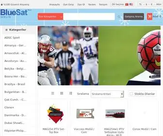 Bluesattv.net(Bluesat Satellite) Screenshot