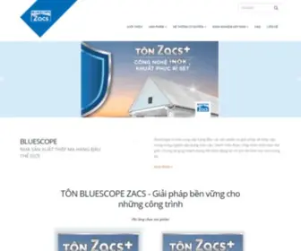 Bluescopezacs.vn(Website) Screenshot