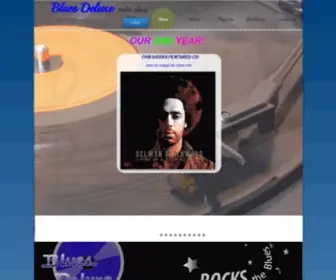 Bluesdeluxe.com(Blues Deluxe) Screenshot
