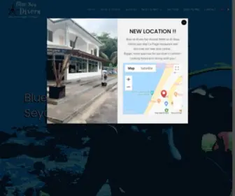 Blueseadivers.com(Blue Sea Divers) Screenshot