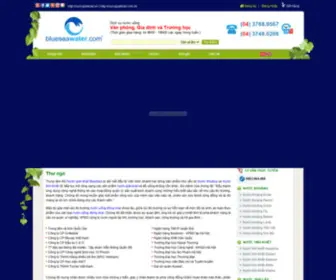 Blueseawater.com(Công ty TNHH Nước giải khát BlueSea) Screenshot