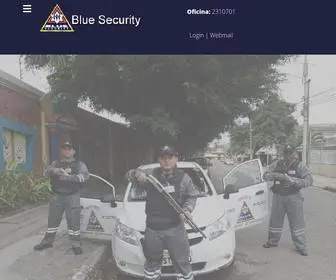 Bluesecurityec.com(Blue Security Cia) Screenshot