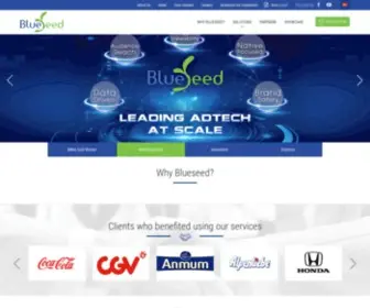 Blueseed.tv(Blueseed Digital Vietnam's Top Video Advertising Network) Screenshot