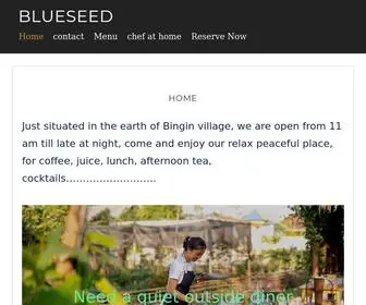 Blueseedbali.com(Culinary journey) Screenshot