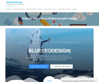 Blueseodesign.com(Création Site Web et Référencement Naturel) Screenshot