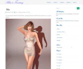 Bluesfantasy.com(Original products) Screenshot