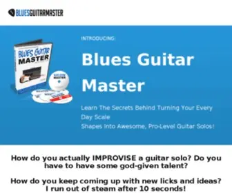 Bluesguitarmaster.com(Blues Guitar Master) Screenshot
