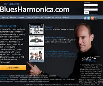 Bluesharmonica.com(Blues Harmonica Lessons) Screenshot