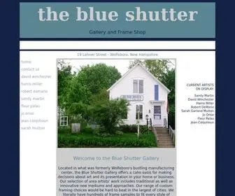 Blueshuttergallery.com(The Blue Shutter Gallery) Screenshot