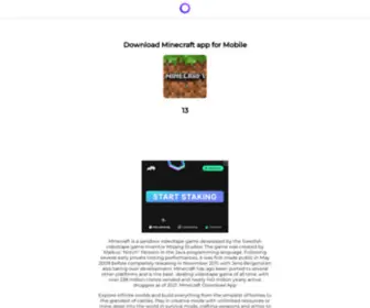 Bluesider.com(Download Minecraft Pocket Edition) Screenshot