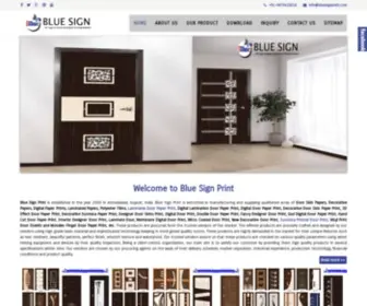 Bluesignprint.com(Bluesignprint) Screenshot