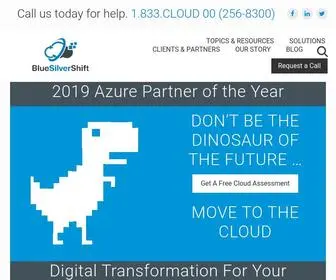 Bluesilvershift.com(Digital Transformation) Screenshot