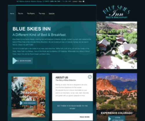 Blueskiesinn.com(Bed & Breakfast) Screenshot