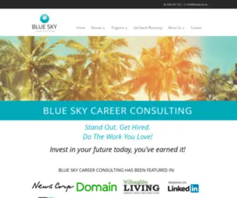 Bluesky.net.au(Career Coaching) Screenshot