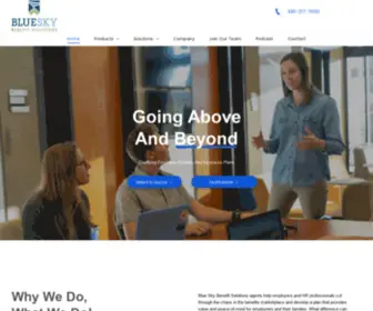 Blueskybenefits.com(Blue Sky Benefit Solutions) Screenshot