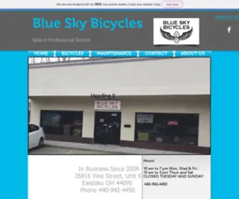 Blueskybicycles.net(Blueskycycles) Screenshot