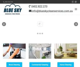 Blueskycleanservices.com.au(Blue Sky Home) Screenshot