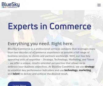 Blueskycommerce.io(Experts in Commerce) Screenshot