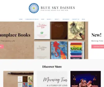 Blueskydaisies.net(Publishing Books Old and New) Screenshot