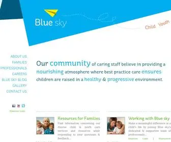 Blueskyfamilycare.com(Blue sky) Screenshot