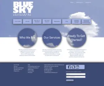 Blueskyinvestments.net(Blue Sky Investment Partners) Screenshot