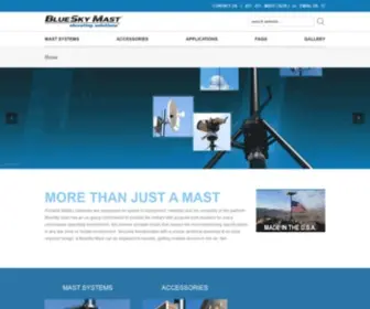 Blueskymast.com(BlueSky Mast) Screenshot