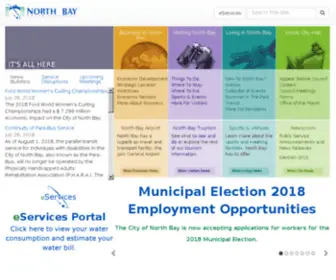 Blueskyregion.ca(City of North Bay) Screenshot