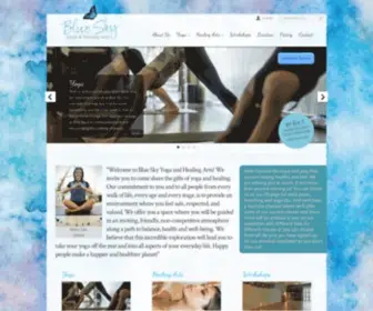 Blueskyyogaohio.com(Blue Sky Yoga) Screenshot