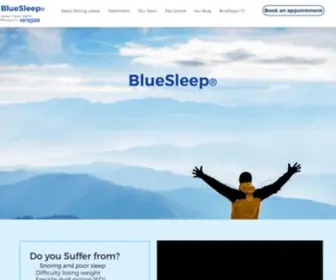 Bluesleep.com(Sleep telemedicine) Screenshot