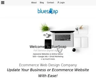 Bluesoap.com.au(Ecommerce Web Design Company) Screenshot