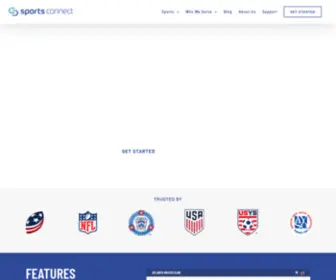 Bluesombrero.com(Sports connect) Screenshot